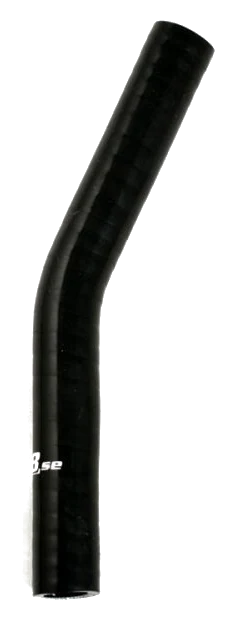 Wąż silikonowy czarny 25 stopni 0,375" (9,5mm)