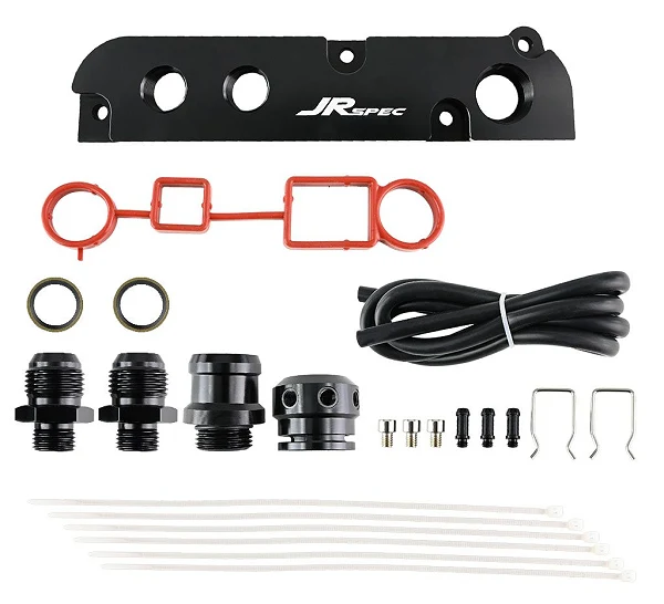 Adapter odpowietrznika pokrywy zaworów JRspec AN10 do VW Audi Seat Skoda 2.0 TFSI EA113 Gen1 Gen2