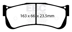 DP8079.20SR11 Sportowe klocki hamulcowe Sintered SR11™ EBC Brakes - DP8079.20SR11
