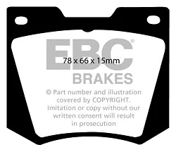 DP258 Klocki hamulcowe ULTIMAX2 EBC Brakes