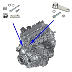 Zestaw do usunięcia układu EGR w silnikach BMW N47N N47S1 2.0 Diesel