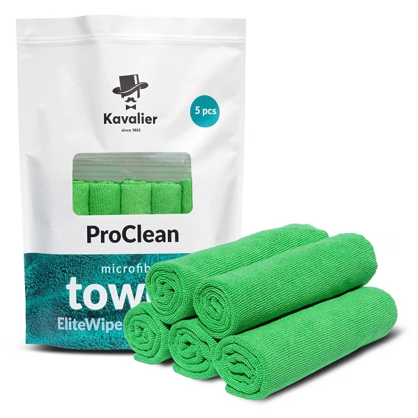 KAVALIER ProClean Microfiber Towel - EliteWipes Ceramic Smooth 5pack
