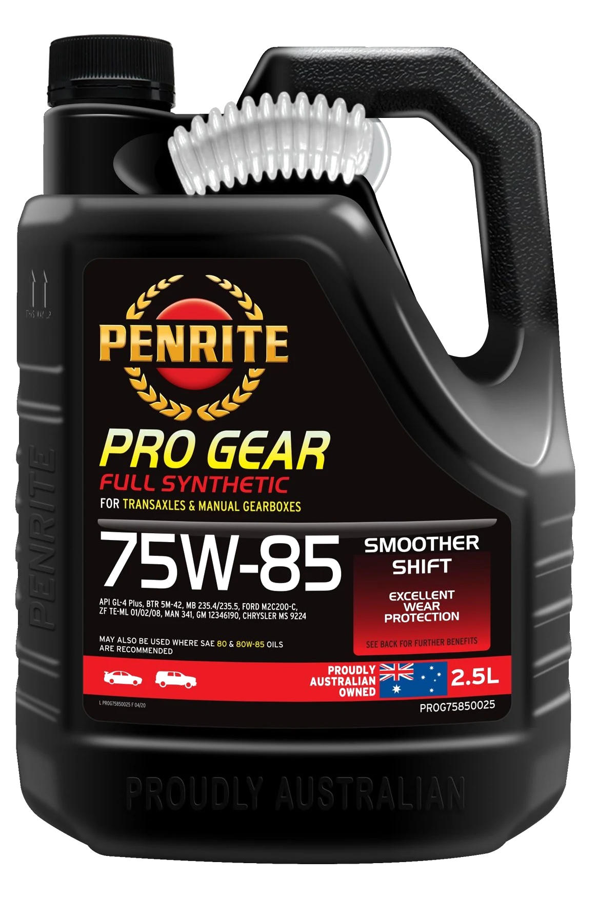 Olej przekładniowy Penrite PRO Gear 75W85 Full Synthetic 2.5L
