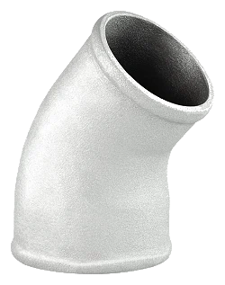 Kolanko aluminiowe redukcyjne odlewane FMIC.EU 45' 63/76 mm - CEAL45-63/76