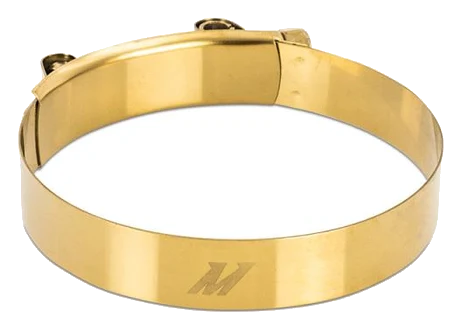 Nierdzewna obejma T-clamp Mishimoto złota 63mm (2.5 Inch)