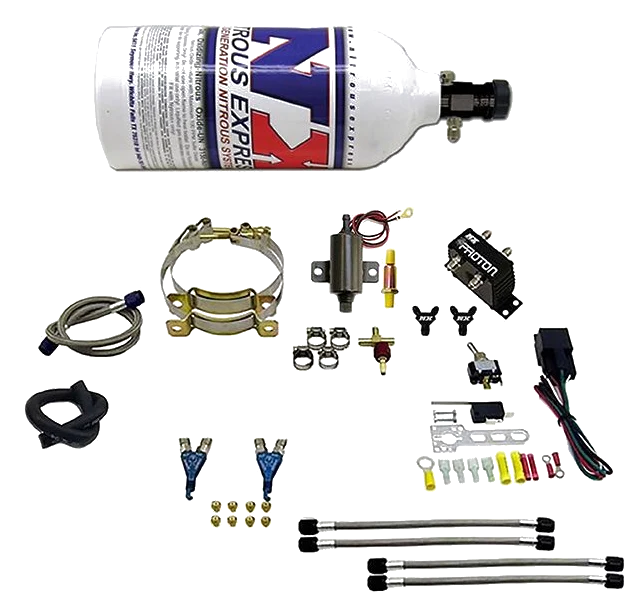 Two Cylinder Proton System with 2.5Lb Bottle Nitrous Express NX 61026-2.5P - USA-NX-61026-2.5P