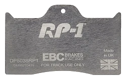 DP8038RP1 Sportowe klocki hamulcowe RP-1 Racing EBC Brakes AC 378