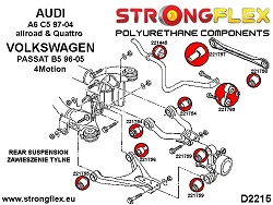 226208B: Zestaw zawieszenia tylnego Audi A6
