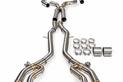 Aktywny układ wydechowy z klapami Cat-Back Dual X-Pipe FMIC.Pro BMW M3 G80 G81 M4 G82 G83 3.0 S58 2021-