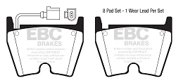 DP51513/3NDX Klocki hamulcowe BLUESTUFF NDX EBC Brakes Audi RS3 8V RSQ3 8U TTRS quattro 8S Audi RS3 TT RS quattro RSQ3 8U Performance - DP51513/3NDX