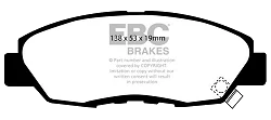 DP812 Klocki hamulcowe ULTIMAX2 EBC Brakes Honda Accord CB3 Accord Aerodeck CB3 Accord Coupe CC1