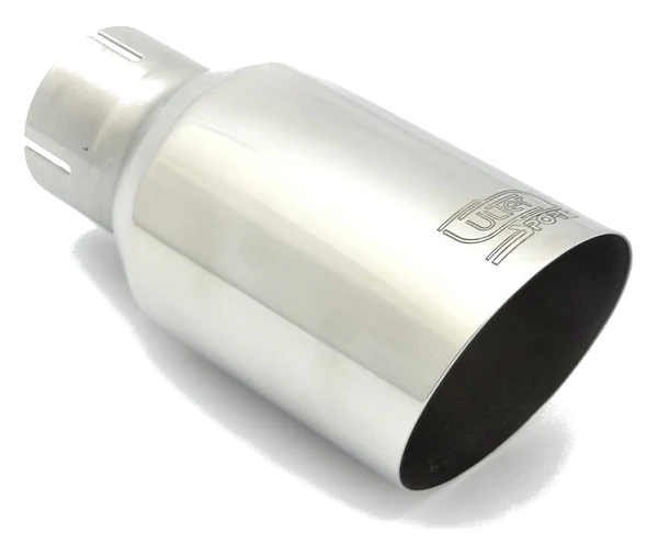 Uniwersalna końcówka tłumika okrągła 90mm długość 120mm średnica montażowa 65mm - N1-90-1*/65