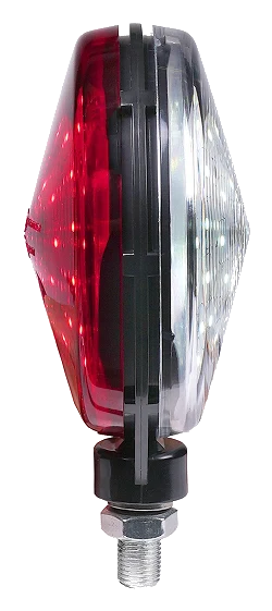 Dwustronne Światło Postojowe Ostrzegawcze Purelux Spectrum Newschool Czerwone Białe 12V 24V 109mm 2W