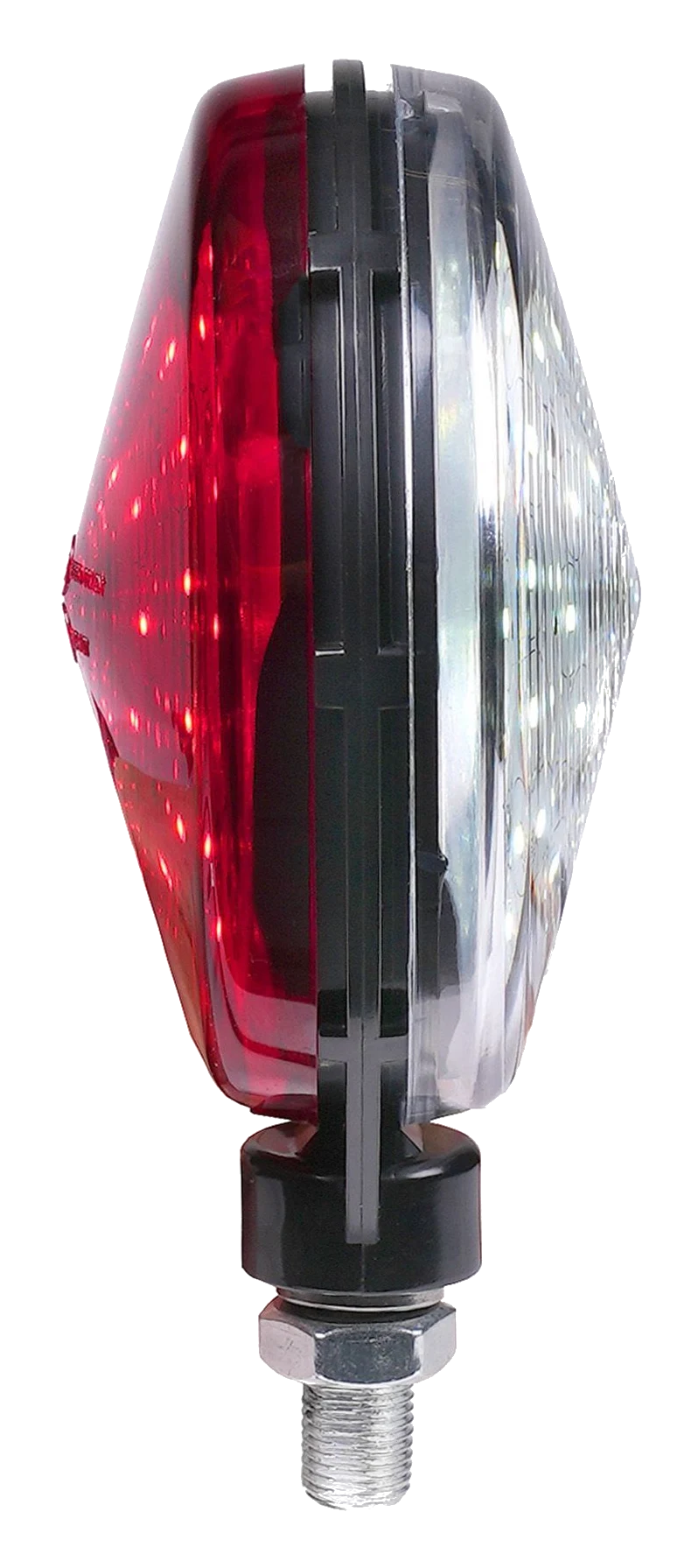 Dwustronne Światło Postojowe Ostrzegawcze Purelux Spectrum Newschool Czerwone Białe 12V 24V 109mm 2W