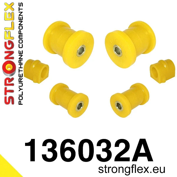 136032A: Zestaw poliuretanowy zawieszenia przedniego SPORT Opel Astra G