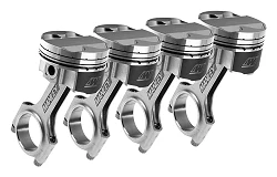 Kute tłoki Wiseco + korbowody Manley H-beam Mazda Miata MX-5 Protege 1.8l 16V BP 84.00mm CR 10.03