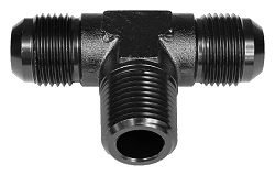 TRÓJNIK MĘSKI/MĘSKI/MĘSKI AN10-7/8 NPT-AN10 Czarny