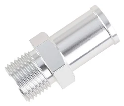 Nypel adapter aluminiowy M16x1.5 na króciec 16mm push-on - KR-OCT-M16X1.5-16