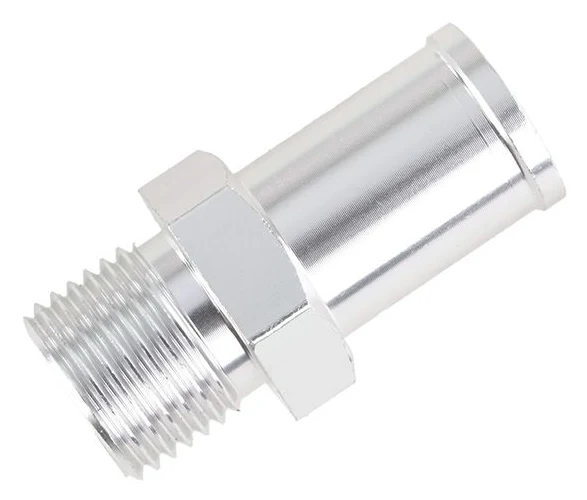 Nypel adapter aluminiowy M16x1.5 na króciec 16mm push-on - KR-OCT-M16X1.5-16
