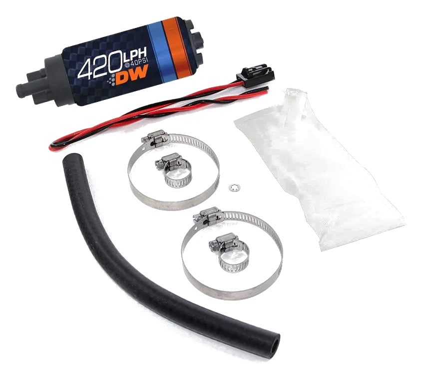 Pompa paliwa z zestawem montażowym DeatschWerks DW420 420 lph Nissan 300ZX Z32 90-96 Nissan Skyline R32/R33/R34 GTR 89-05
