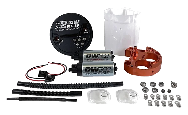 Moduł z pompami paliwa DeatschWerks DW300 2010-15 2008-21 Subaru WRX/STI 2008-18 Forester 2005-09 Legacy 2008-14 Impreza