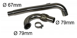 Downpipe Audi A3 8V Seat Leon 5F Skoda Octavia 5E Superb 3T VW Golf VII AU Passat B8