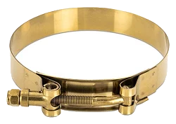 Nierdzewna obejma T-clamp Mishimoto złota 63mm (2.5 Inch)