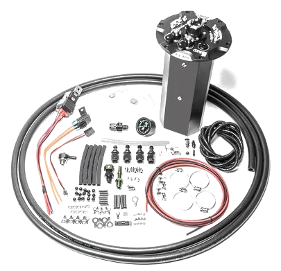 Fuel Hanger Surge Tank for Nissan 370Z Walbro GSS342 AEM 50-1200 Radium Engineering