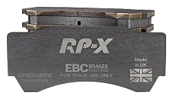 DP8063RPX Sportowe klocki hamulcowe RP-X Racing EBC Brakes Mitsubishi Lancer Evo 8 FQ-400 Lancer Evo 9 FQ-360 Mitsubishi Lancer Evo 8 Lancer Evo 9