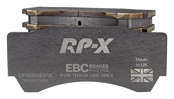 DP8063RPX Sportowe klocki hamulcowe RP-X Racing EBC Brakes Mitsubishi Lancer Evo 8 FQ-400 Lancer Evo 9 FQ-360 Mitsubishi Lancer Evo 8 Lancer Evo 9