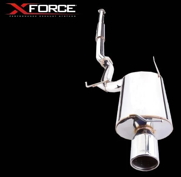 Układ wydechowy XForce Mitsubishi Lancer 2001-2007 EVO 7 8 9 stal nierdzewna