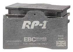 DP8038RP1 Sportowe klocki hamulcowe RP-1 Racing EBC Brakes AC 378
