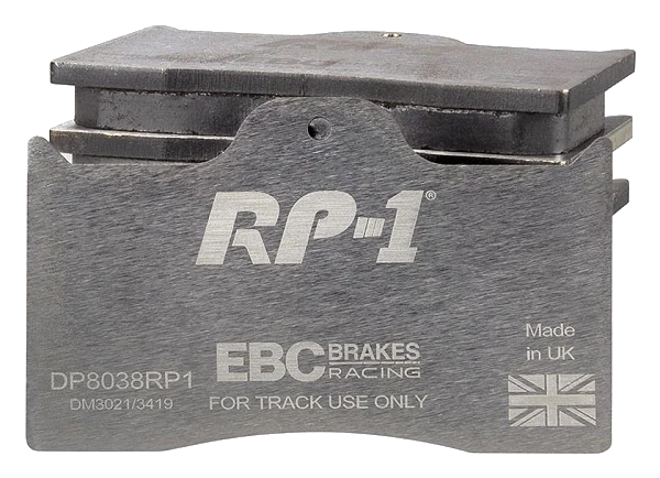 DP8038RP1 Sportowe klocki hamulcowe RP-1 Racing EBC Brakes AC 378