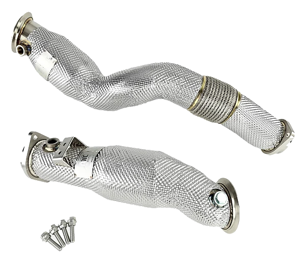 Downpipe z osłoną termiczną FMIC.Pro BMW M2 G87 M3 G80 M4 G82 S58B30 2020-
