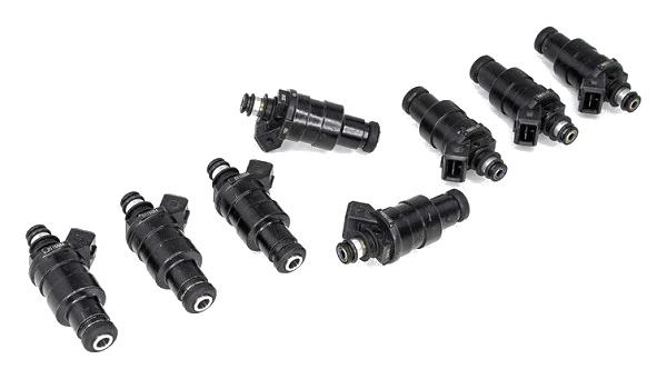 Zestaw wtryskiwaczy DeatschWerks uniwersalne nisko ohmowe 11mm 8szt 800cc/min