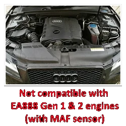 Dedykowany układ dolotowy MST Performance Audi A4 B8 A5 8T 1.8 2.0 TFSI EA888 Gen 3