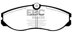 DP947 Klocki hamulcowe ULTIMAX2 EBC Brakes Ford Maverick LDV Cub Nissan Serena Terrano II Nissan COMMERCIAL Terrano Van Vanette Cargo