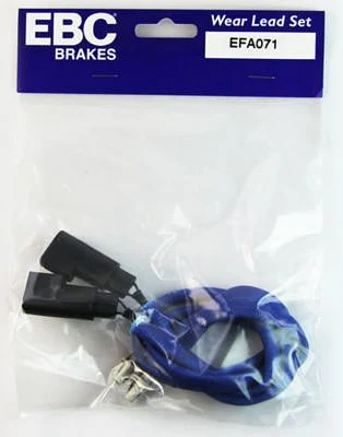 EFA071 Czujnik zużycia klocków hamulcowych EBC Brakes Ford COMMERCIAL Transit 3rd Gen 250 Transit 3rd Gen 260 Transit 3rd Gen 280 Transit 3rd Gen 300 Transit 3rd Gen 330 Transit 3rd Gen 350