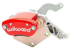 Zacisk hamulcowy 1 tłoczkowy Wilwood 120-15353 MC4 Mechanical prawy czerwony