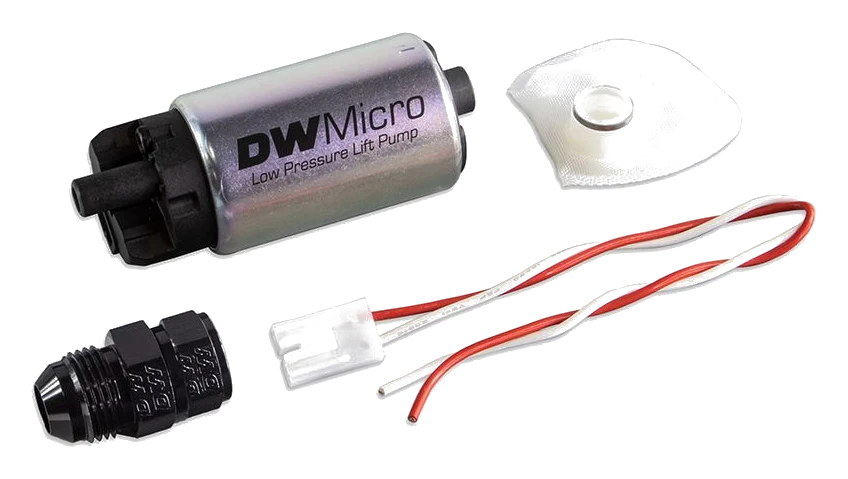 Pompa paliwa DeatschWerks DWMicro 210 lph AN8 niskie ciśnienie