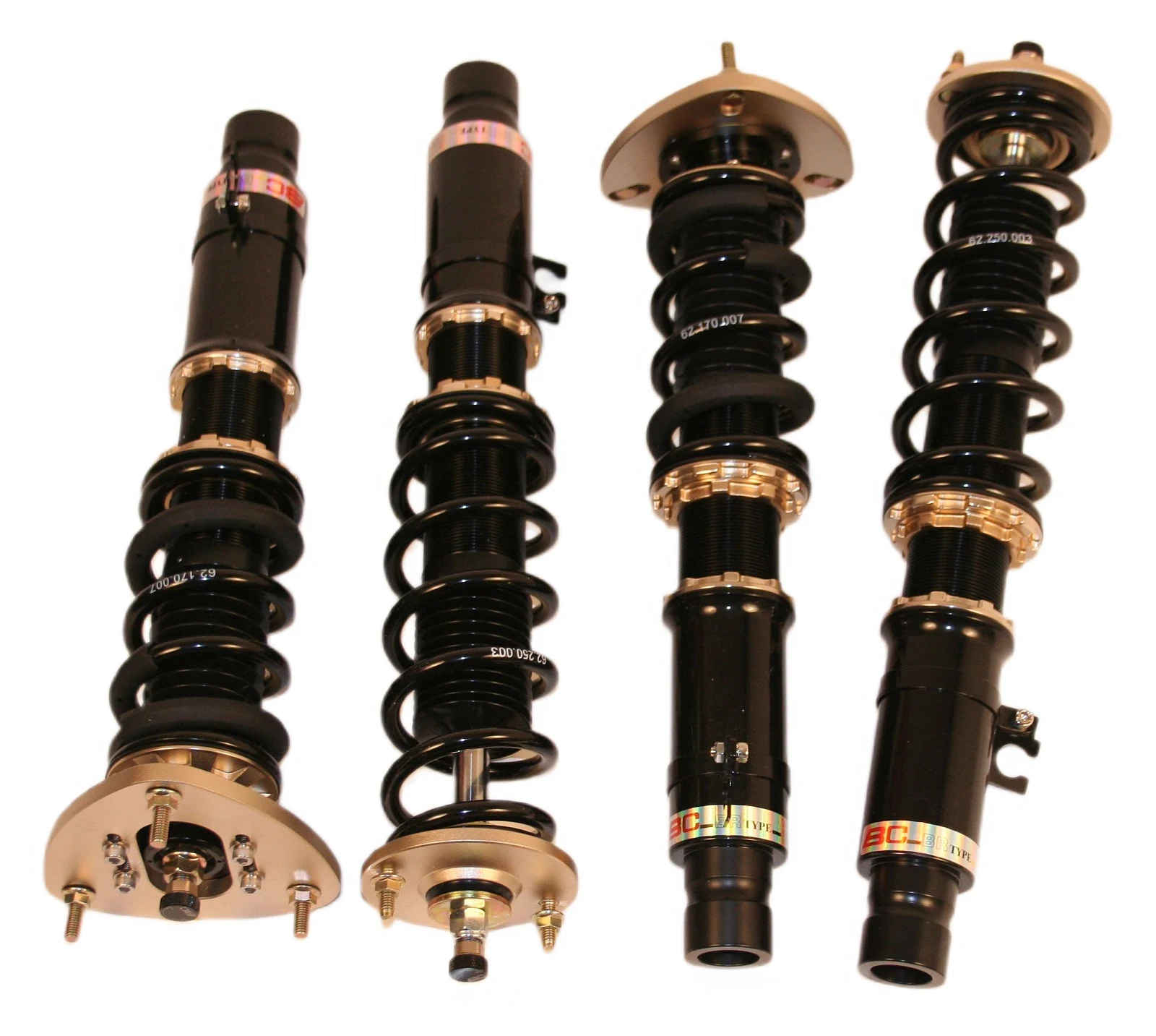 Zawieszenie gwintowane BC Racing A-88-BR-RA Honda Civic CVCC SG 1978-1979 (R pinch bolt)