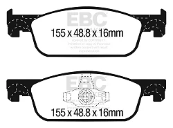DPX2312 Klocki hamulcowe ULTIMAX2 EBC Brakes Dacia Logan Logan MCV Lada XRAY Renault Clio Mk4 Sandero Mk2