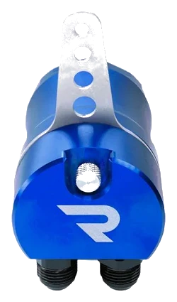 RTMG Performance Universal Oil Catch Can Large 17mm - 0.66in Blue