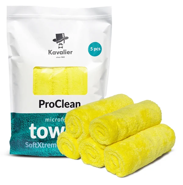 KAVALIER ProClean Microfiber Towel - SoftExtreme Plush Perfection 5pack