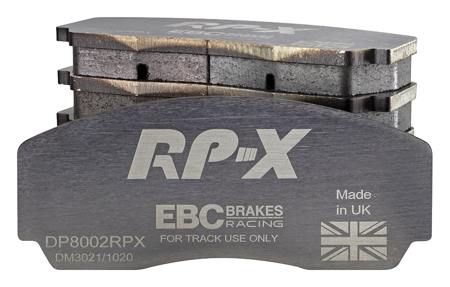 DP8002RPX Sportowe klocki hamulcowe RP-X Racing EBC Brakes AC Cobra Cobra CRS Cobra Superblower Aston Martin DB7 Virage Virage Volante V8 Coupe V8 Vantage V8 Vantage Le Mans V8 Volante Jagua