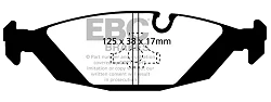 DP4447R Klocki hamulcowe YELLOWSTUFF EBC Brakes BMW 3 Series E30 316 3 Series E30 318 3 Series E30 320 3 Series E30 323 3 Series E30 324 3 Series E30 325 3 Series X 4WD E30 325 5 Series E28