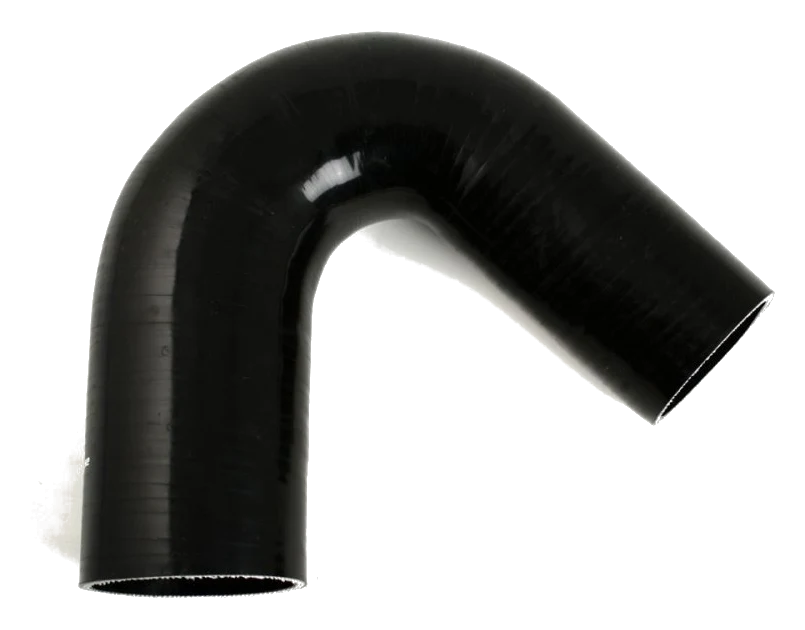 Wąż silikonowy czarny 135 stopni 3 - 3,5" (76-89mm)