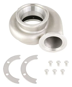 Muszla wydechowa JRspec GT35 / GTX35 Nierdzewna Dual V-band TH
