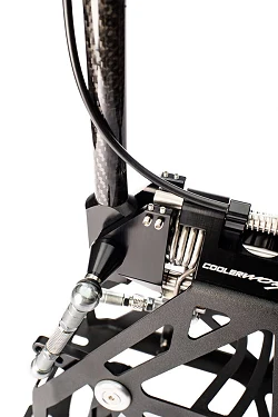 Coolerworx Short Shifter do Ford Fiesta MK7 MK7.5 Carbon Pro Bulb niebieska