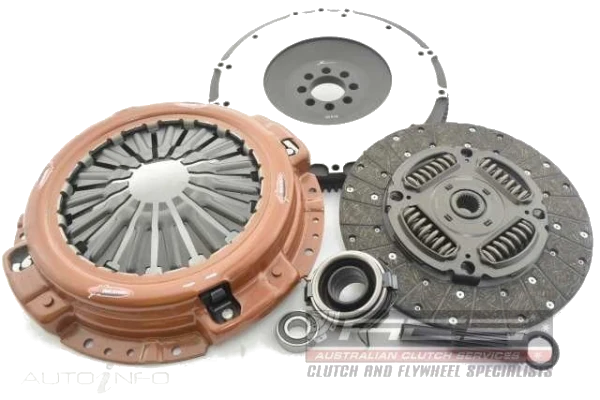 Zestaw sprzęgła + koło zamachowe Extra Heavy Duty Xtreme Clutch Organic ISUZU D-MAX 3.0 CRDi (TFR85_) 130KW (2012-on)